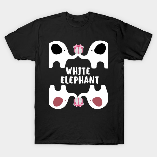 White Elephant - Keep It Simple T-Shirt by mkhriesat